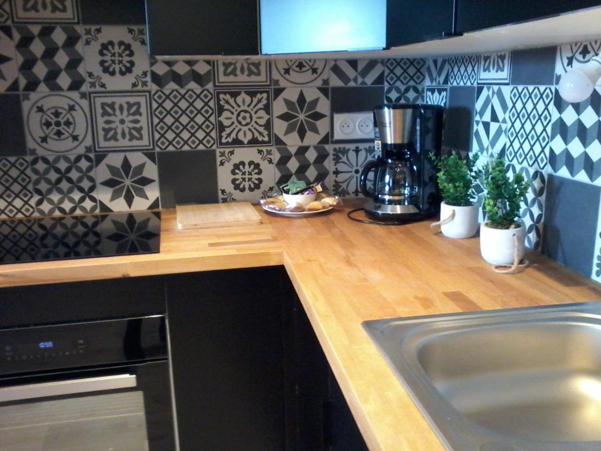 Appartement Topaze 孔卡尔诺 外观 照片